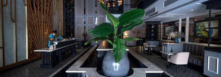 Hospitality lighting installation
